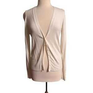 Worthington Ivory Women's Cardigan Sweater size Small